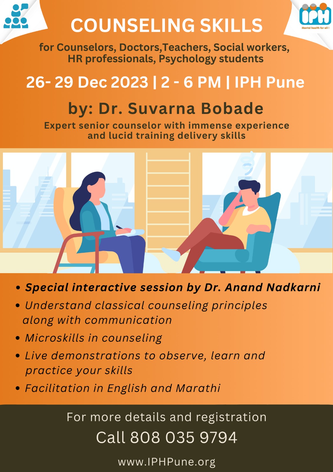 IPH Pune – Mental Health For All